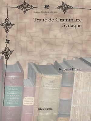 cover image of Traité de Grammaire Syriaque